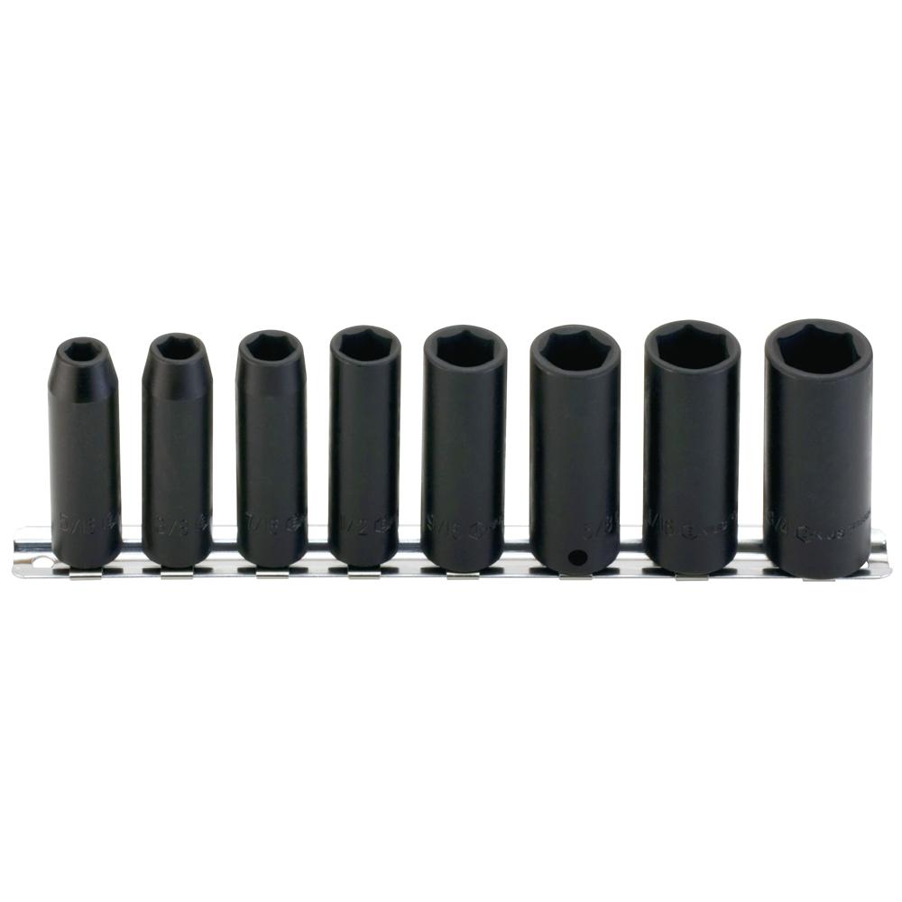 임팩트소켓세트(롱) 지니어스임팩트소켓 TD-308M(3/8