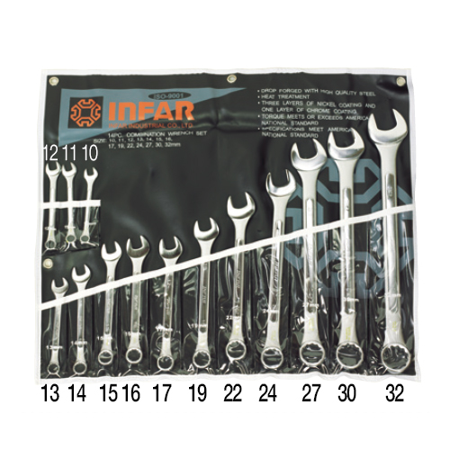 콤비네이션렌치세트 인파 14P MM 1/SET C2051196