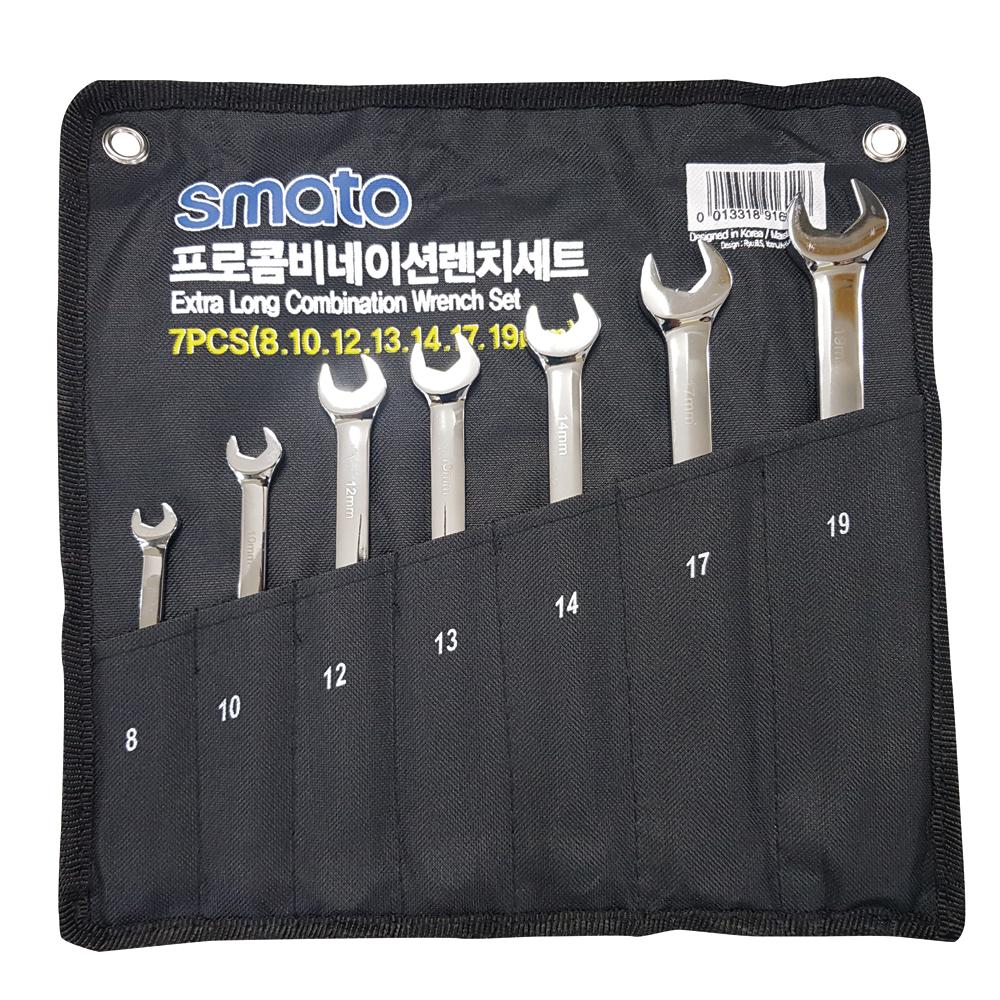 프로콤비네이션렌치세트 스마토 렌치 7PCS(8,10,12,13,14,17,19) 1/SET C2051433