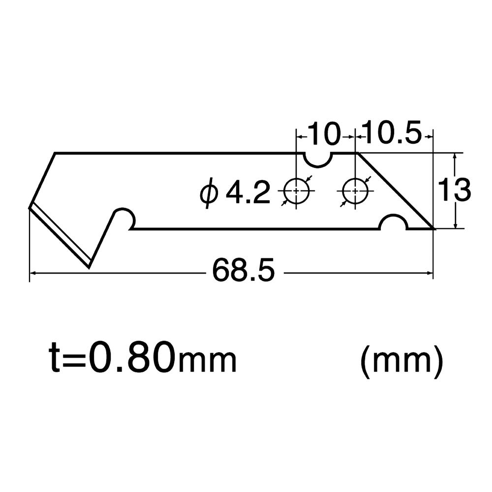 커터날 NT BP-400P(1타=5장묶음) 1/타 C4101945