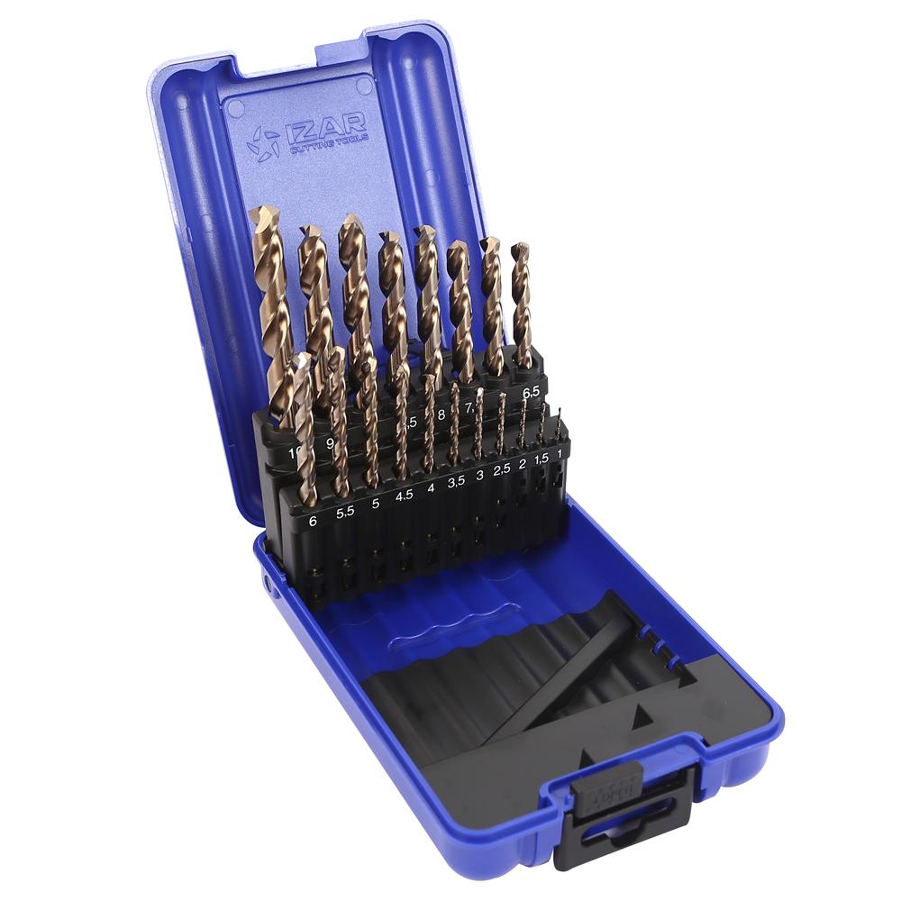 코발트드릴세트 이자르 19본조(1.0-10.0MM) 1/SET C3230037