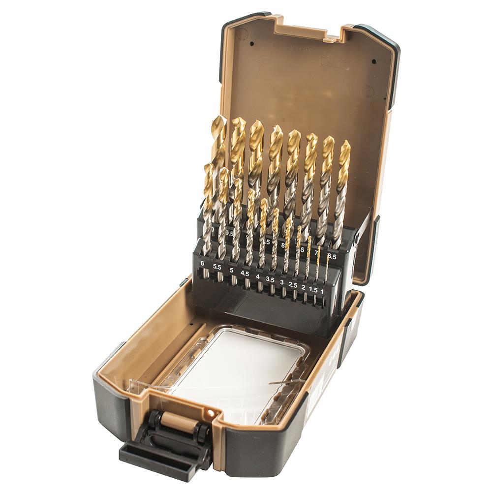 하이스코팅드릴(GOLD)세트 클리브랜드 19본조(TiN) 1/SET C3449255