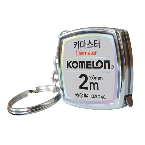 키마스터줄자(크롬) 코메론 KMC-14C (2M*6) 1/EA C4090250