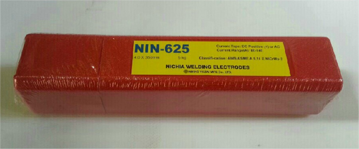 피복아크봉(인코넬용접봉) 니치아 NIN-625 (3.2mm인코넬) 5/KG W7042032
