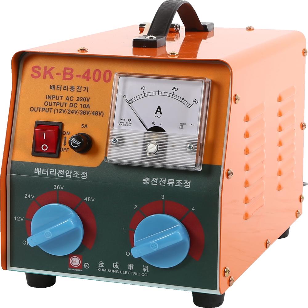배터리충전기 금성전기 SKB400(중/대형)=(SKB30) 1/EA W7430024