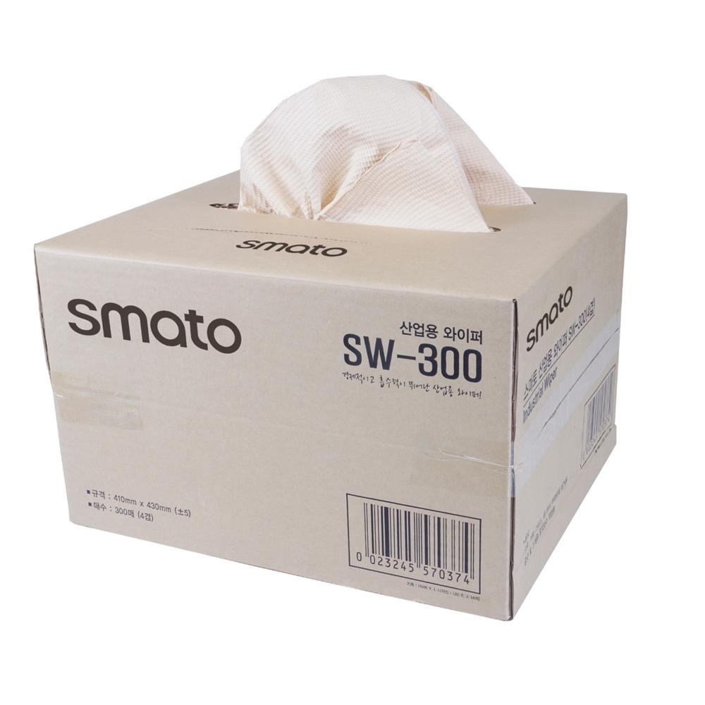 산업용와이퍼 smato 와이퍼 SW-300 대형 4겹 1/BOX W1097720
