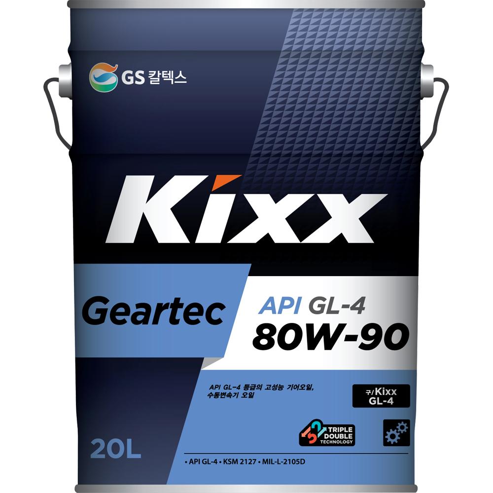 기어오일 GS칼텍스 Kixx Geartec GL-4 80W-90_20L 1/EA W8260398